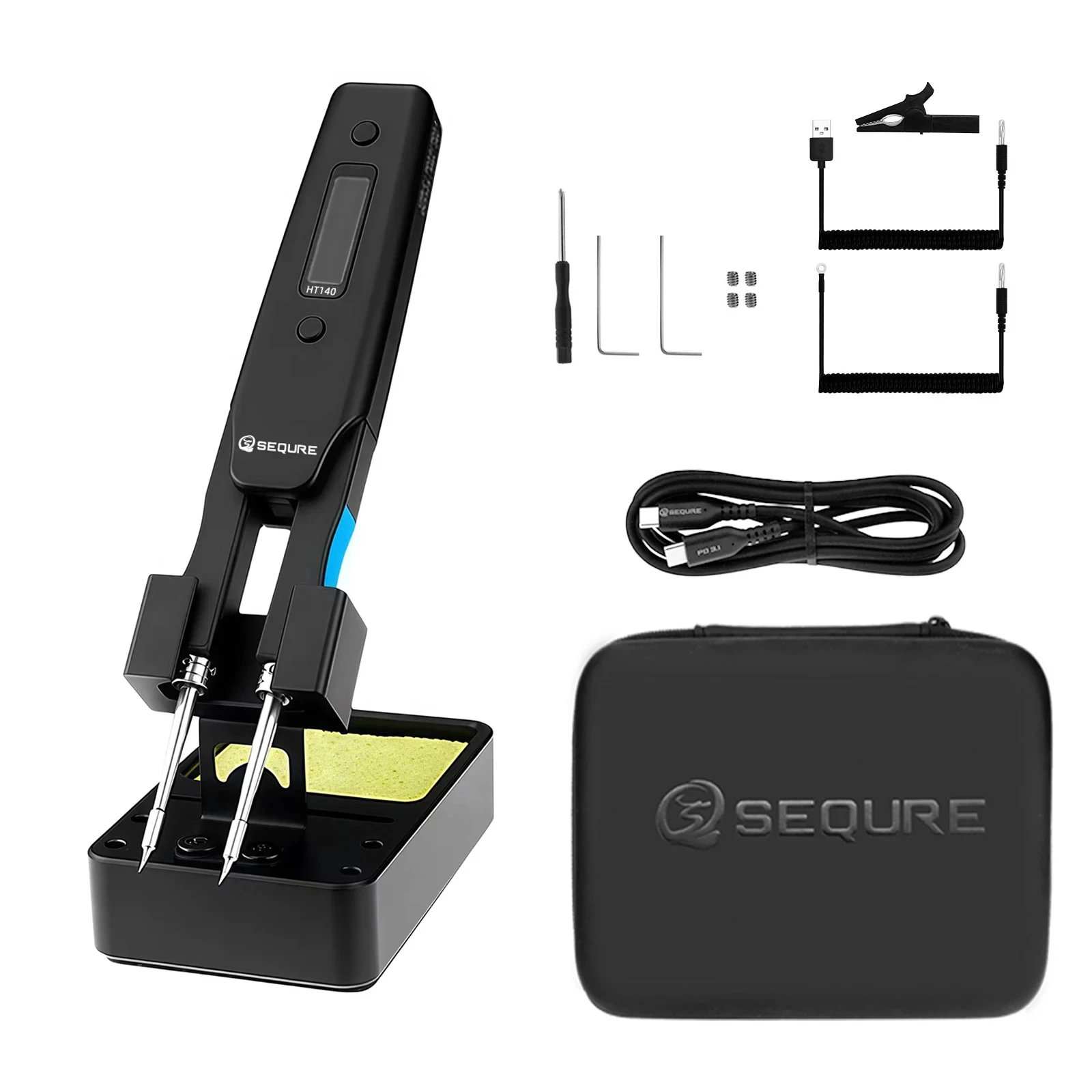 Smd Tweezer Set - أداة لحام وفك لحام 2 في
