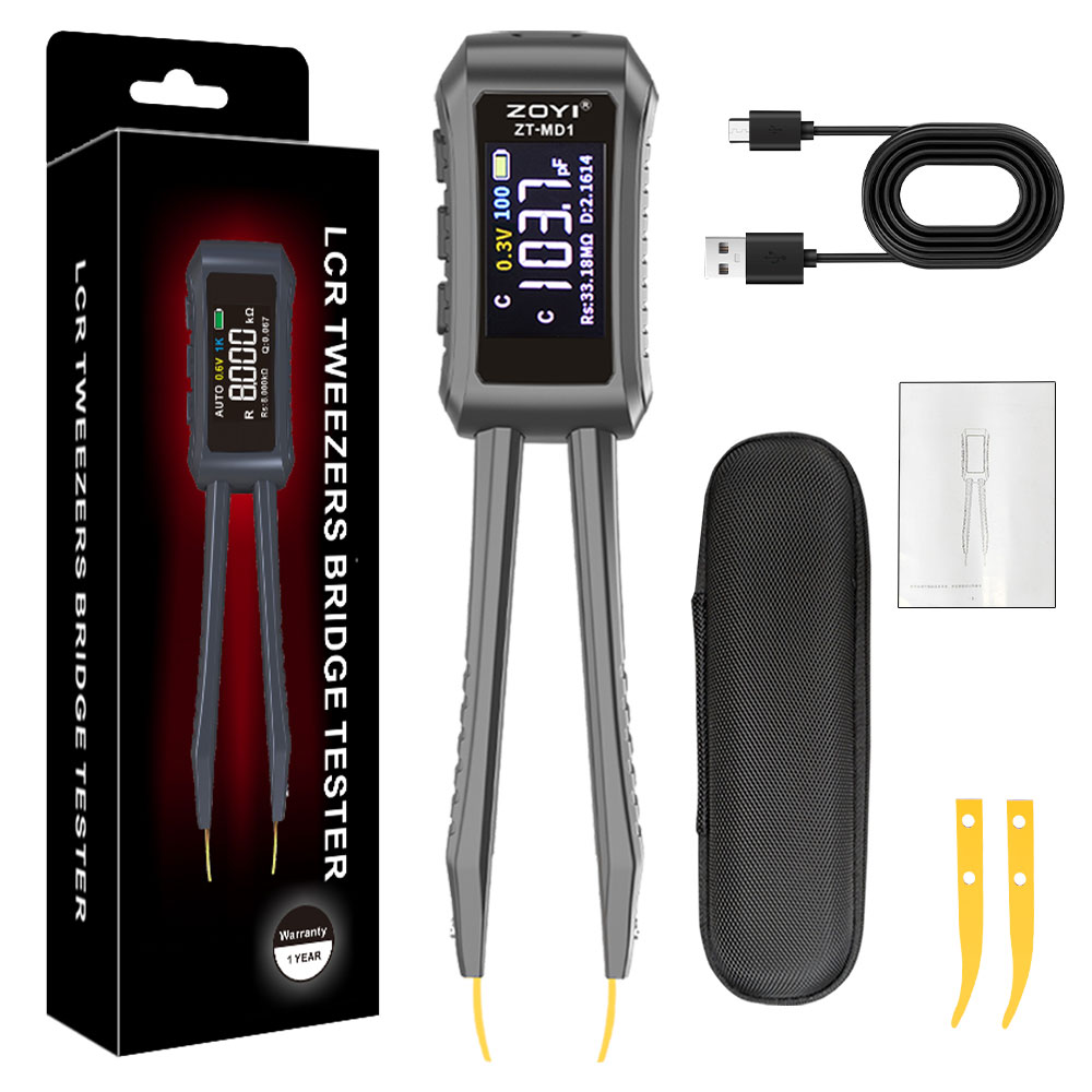 Smd Tweezer Set - ZOYI ZT-MD1 الرقمية الذكية الملقط LCR