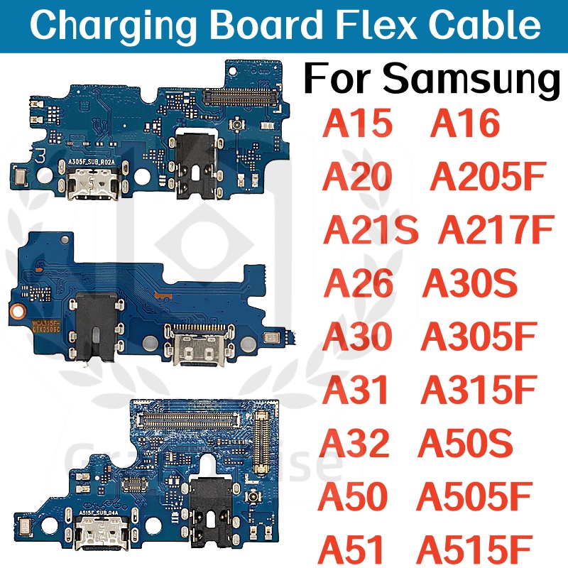 Charging Port Flex - USB شحن مجلس الكابلات المرنة لسامسونج