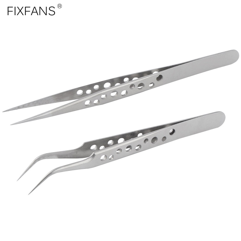 Smd Tweezer Set - مجموعة ملاقط من الفولاذ المقاوم للصدأ