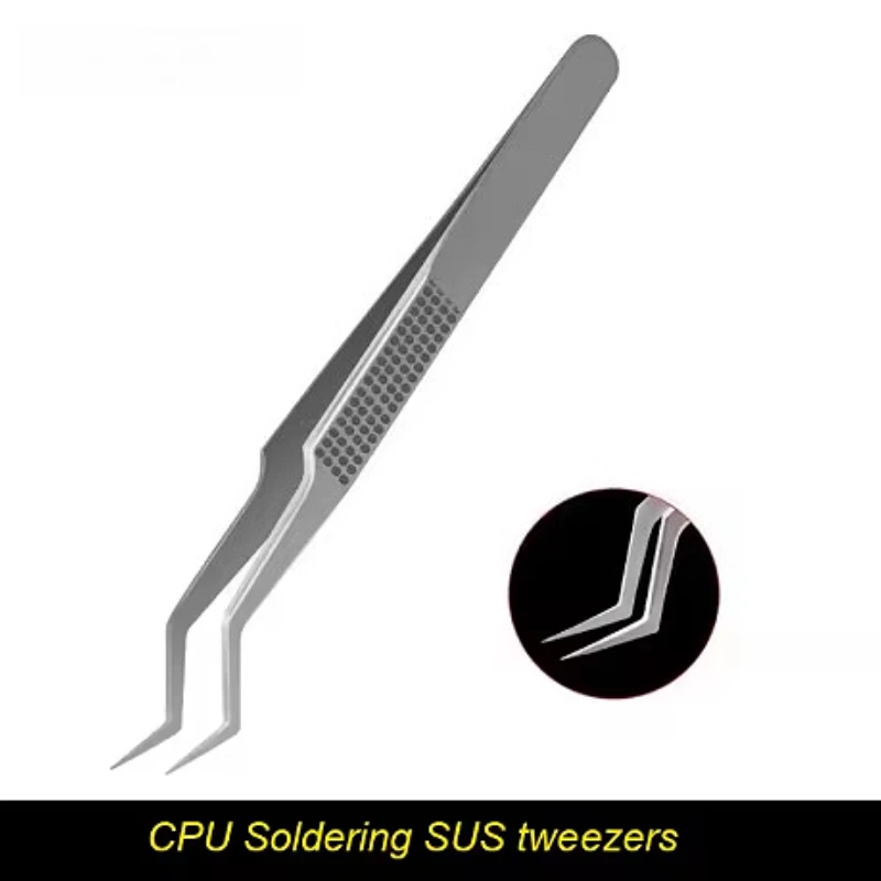 ملاقط لحام احترافية ST-20 ملاق - مراجعة Smd Tweezer Set وسعره