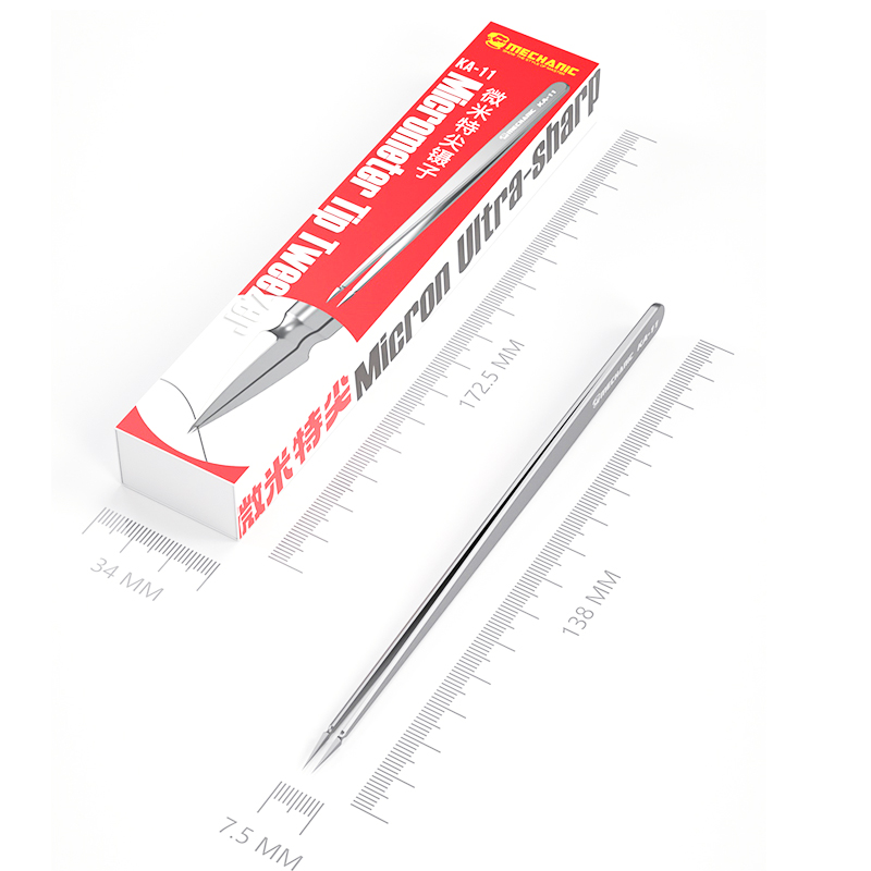 ميكانيكي KA-11 ثلاثية الأبعاد  - مراجعة Smd Tweezer Set وسعره