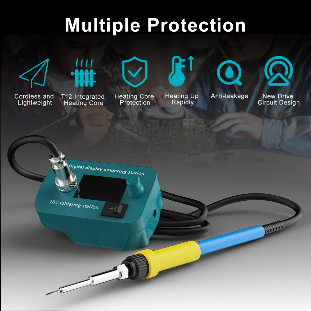 مكواة لحام لاسلكية لـ ماكيتا،  - مراجعة Electronics Repair Milwaukee وسعره