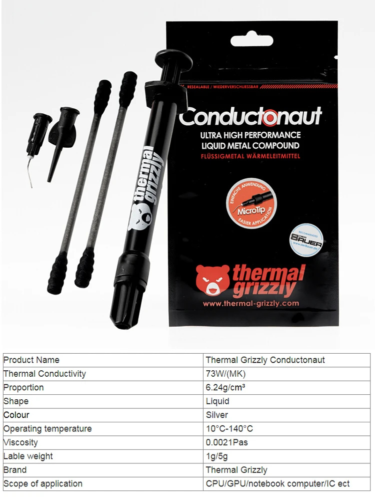 معجون حراري معدني سائل عالي ال - مراجعة Thermal Paste Cpu وسعره